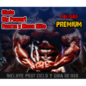 Ciclo My Power! Fuerza y Masa Elite. PREMIUM Ciclo My Power! Fuerza y Masa Elite. PREMIUM