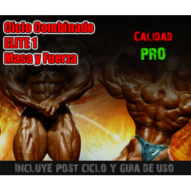 Ciclo Combinado ELITE 1 Masa y Fuerza. PRO Ciclo Combinado ELITE 1 Masa y Fuerza. PRO