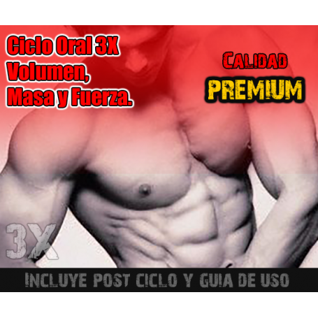 Ciclo Oral 3X Volumen, Masa y Fuerza. PREMIUM