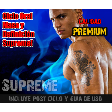 Ciclo Oral Masa y Definición Supreme! PREMIUM